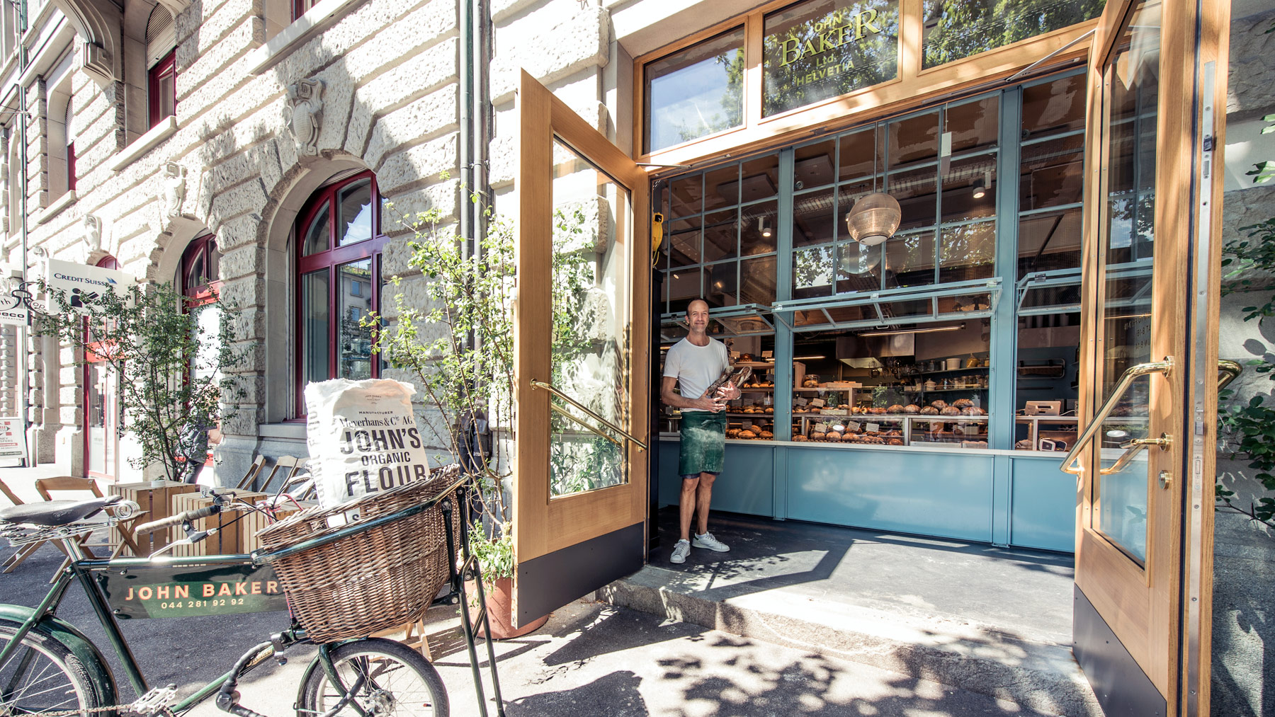 John Baker Boulangerie innovante située dans le centre de Zurich