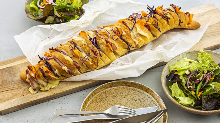 Croque-monsieur aux légumes